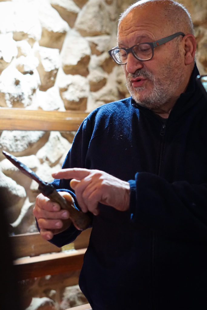  Paolo Pusceddu del museo del coltello di Arbus | © Jessica Cani
