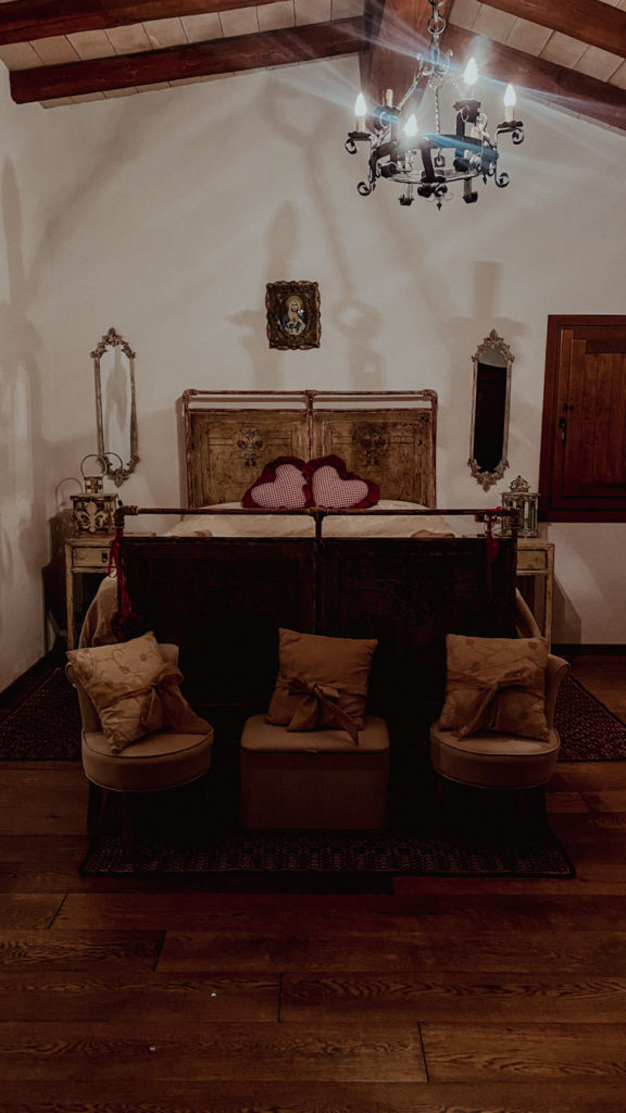 Camera da letto Antica Caresi | © Jessica Cani
